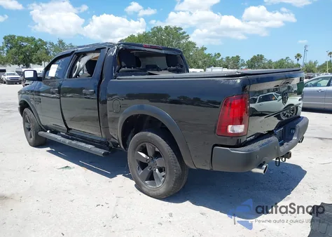 2020 Ram 1500 Classic Warlock 4X4 5'7 Box z USA, uszkodzony, nr VIN 1C6RR7LT8LS152622